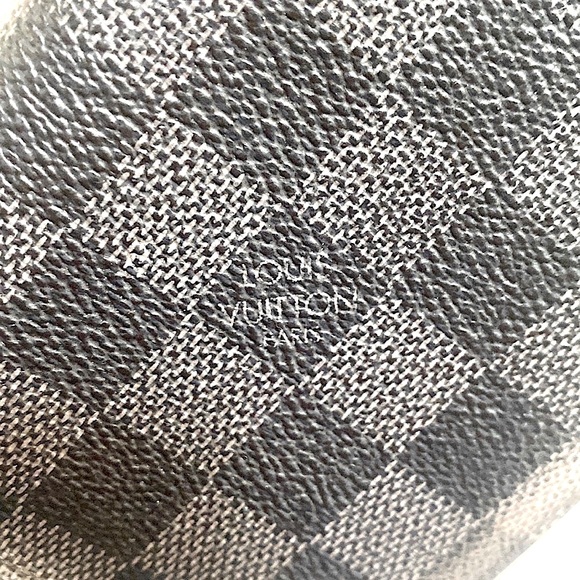 Louis Vuitton Brazza Damier Graphite Long Bifold Wallet - Authentic - Picture 5 of 15